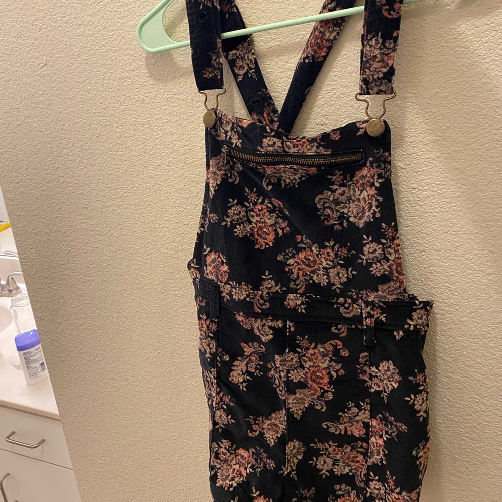 Urban Outfitters Floral Overalls